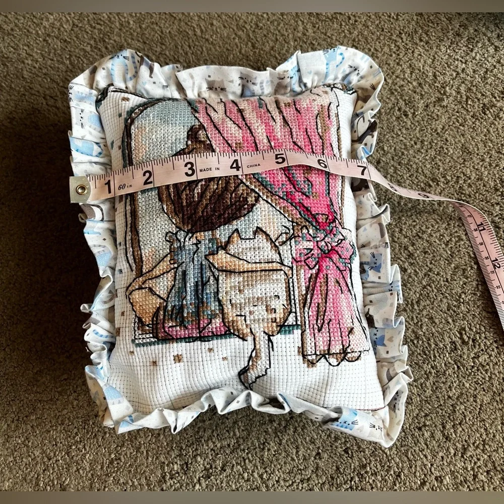 Mini Cat Pillow Decor